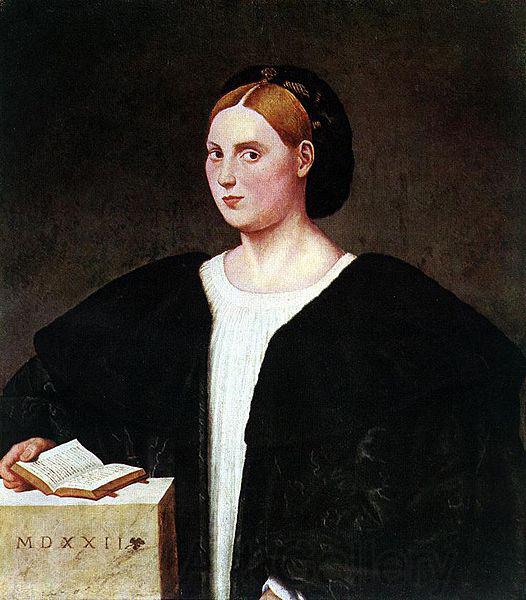 Bernardino Licinio Portrait of a woman Spain oil painting art